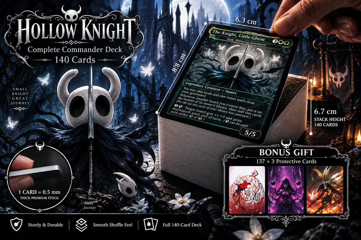 Hollow Knight Inspired Commander Deck | 100-Card MTG Proxy EDH Set | ProxyTCG [mockai LK-223 sha:34ee6089]