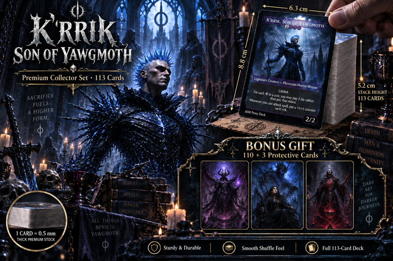 K’rrik, Son of Yawgmoth Commander Proxy Deck | 100+ Premium MTG Proxy Cards | ProxyTCG [mockai LK-234 sha:9509fa57]
