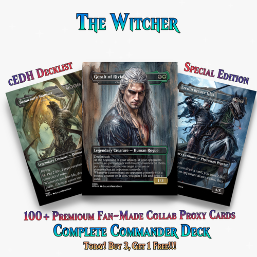 | New | Witcher Themed Commander Deck - 117+ Cards | ProxyTCG