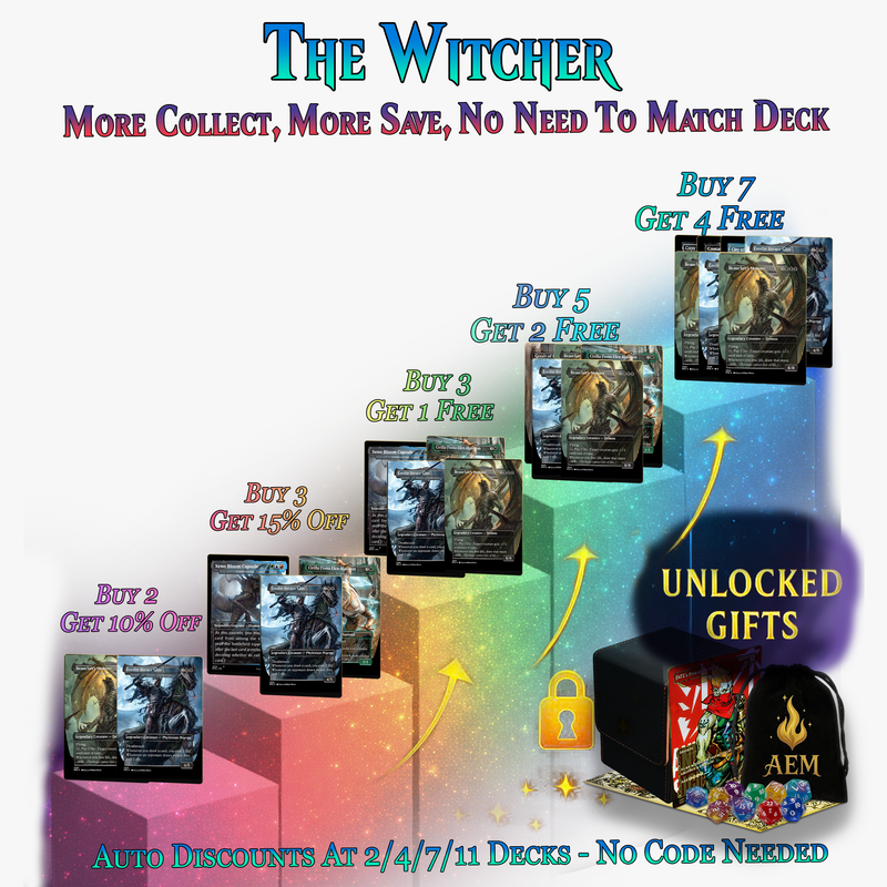 | New | Witcher Themed Commander Deck - 117+ Cards | ProxyTCG