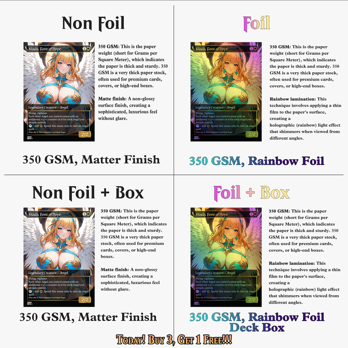 Giada Angels Commander Deck - 122+ Cards | ProxyTCG
