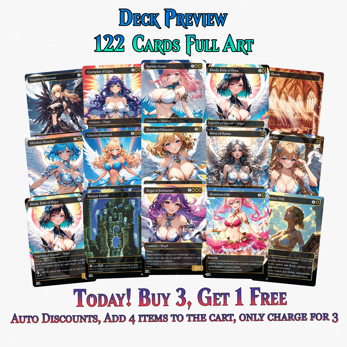 Giada Angels Commander Deck - 122+ Cards | ProxyTCG