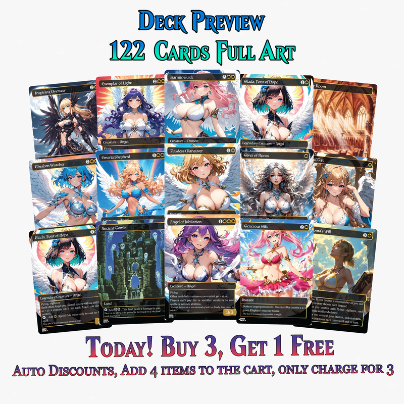 Giada Angels Commander Deck - 122+ Cards | ProxyTCG