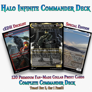 Halo Infinite Commander Deck - 120+ Cards | ProxyTCG
