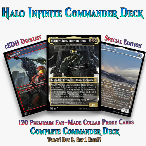 Halo Infinite Commander Deck - 120+ Cards | ProxyTCG