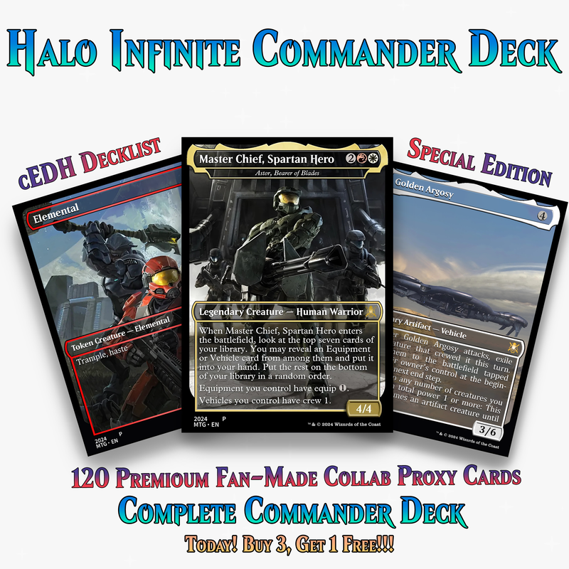 Halo Infinite Commander Deck - 120+ Cards | ProxyTCG