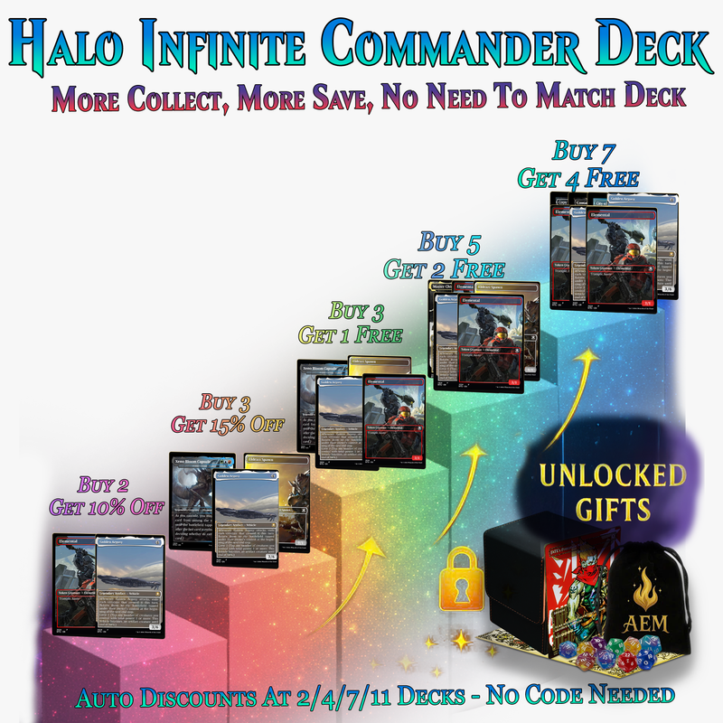 Halo Infinite Commander Deck - 120+ Cards | ProxyTCG