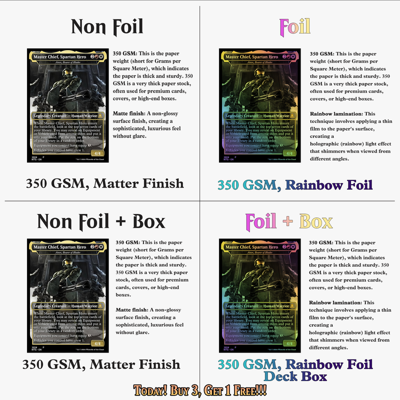 Halo Infinite Commander Deck - 120+ Cards | ProxyTCG