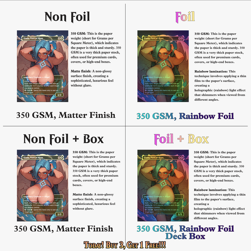 | New | Giada Angels Tribal Commander Deck | 115+ Cards | ProxyTCG