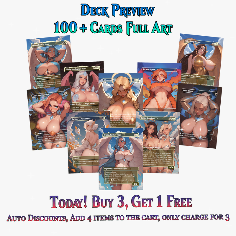 | New | Giada Angels Tribal Commander Deck | 115+ Cards | ProxyTCG