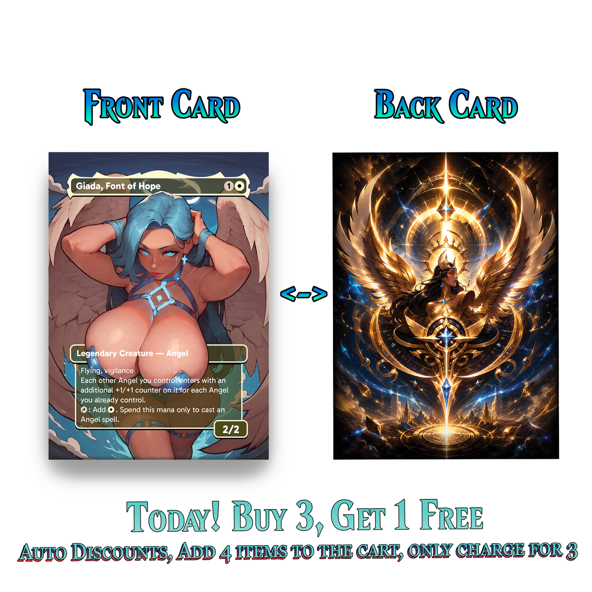 | New | Giada Angels Tribal Commander Deck | 115+ Cards | ProxyTCG