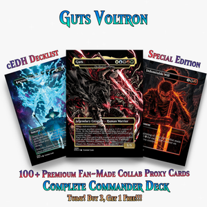| New | Guts Voltron Commander Deck | 129+ Cards | ProxyTCG