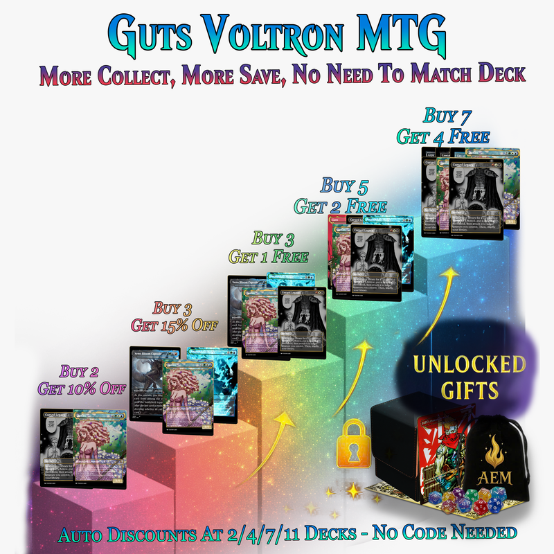 Guts Voltron Commander Deck | 129+ Cards | ProxyTCG