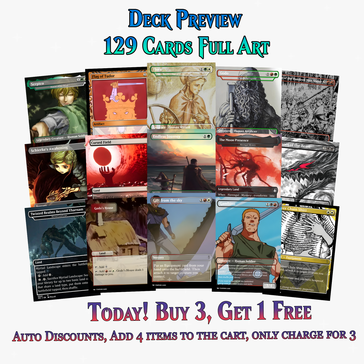 Guts Voltron Commander Deck | 129+ Cards | ProxyTCG