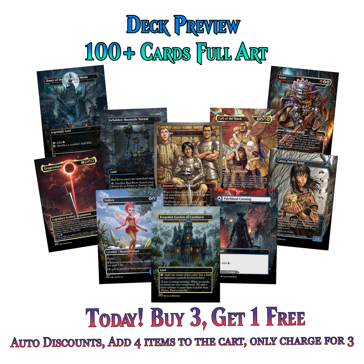 | New | Guts Voltron Commander Deck | 129+ Cards | ProxyTCG