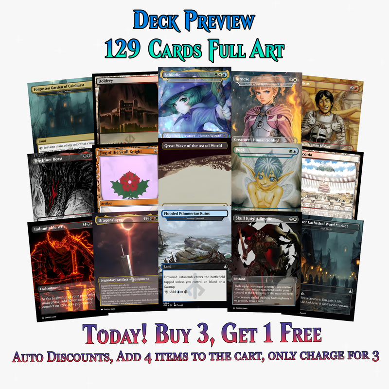Guts Voltron Commander Deck | 129+ Cards | ProxyTCG