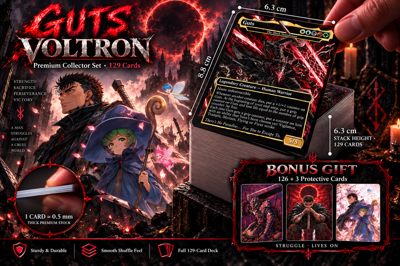 Guts Voltron Commander Deck | 129+ Cards | ProxyTCG [mockai LK-28 sha:9f332fcb]