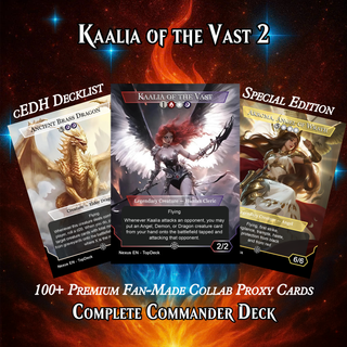 Kaalia of the Vast 2 MTG Proxy Commander Deck | 113 Cards | ProxyTCG
