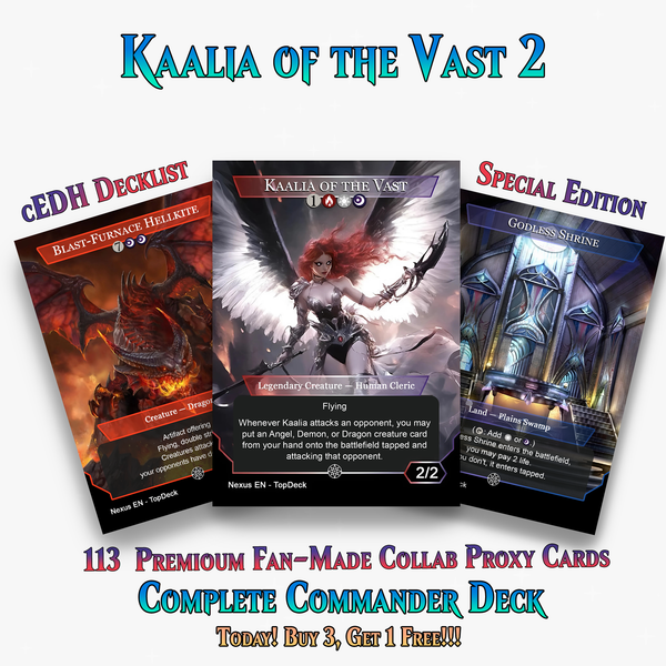 Kaalia of the Vast 2 Commander Deck | 113+ Cards | ProxyTCG