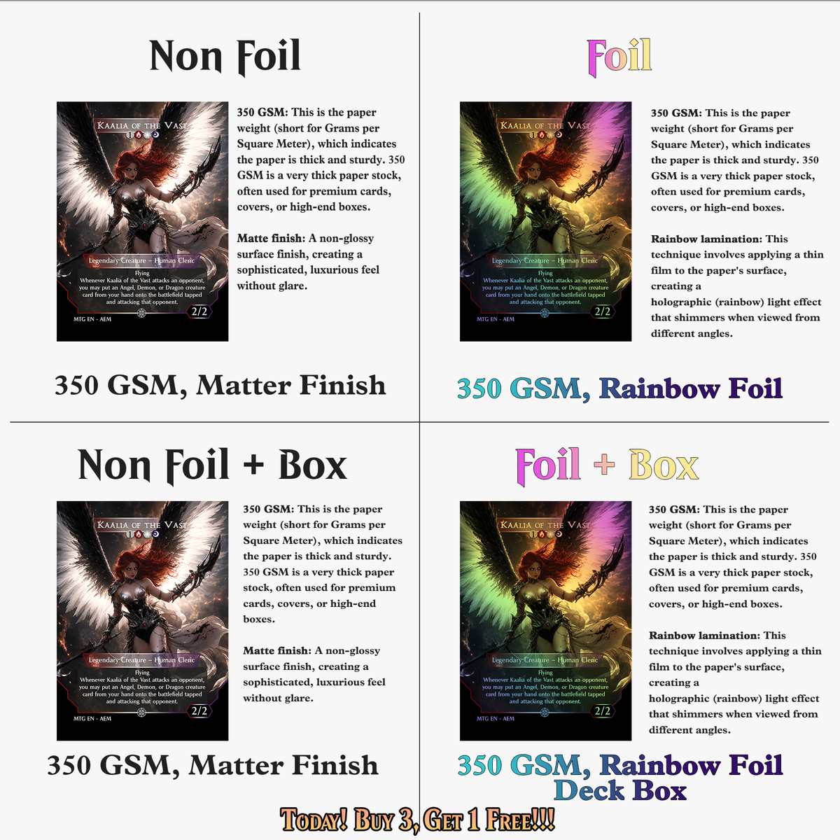 | New | Kaalia of the Vast 2 Commander Deck | 113+ Cards | ProxyTCG
