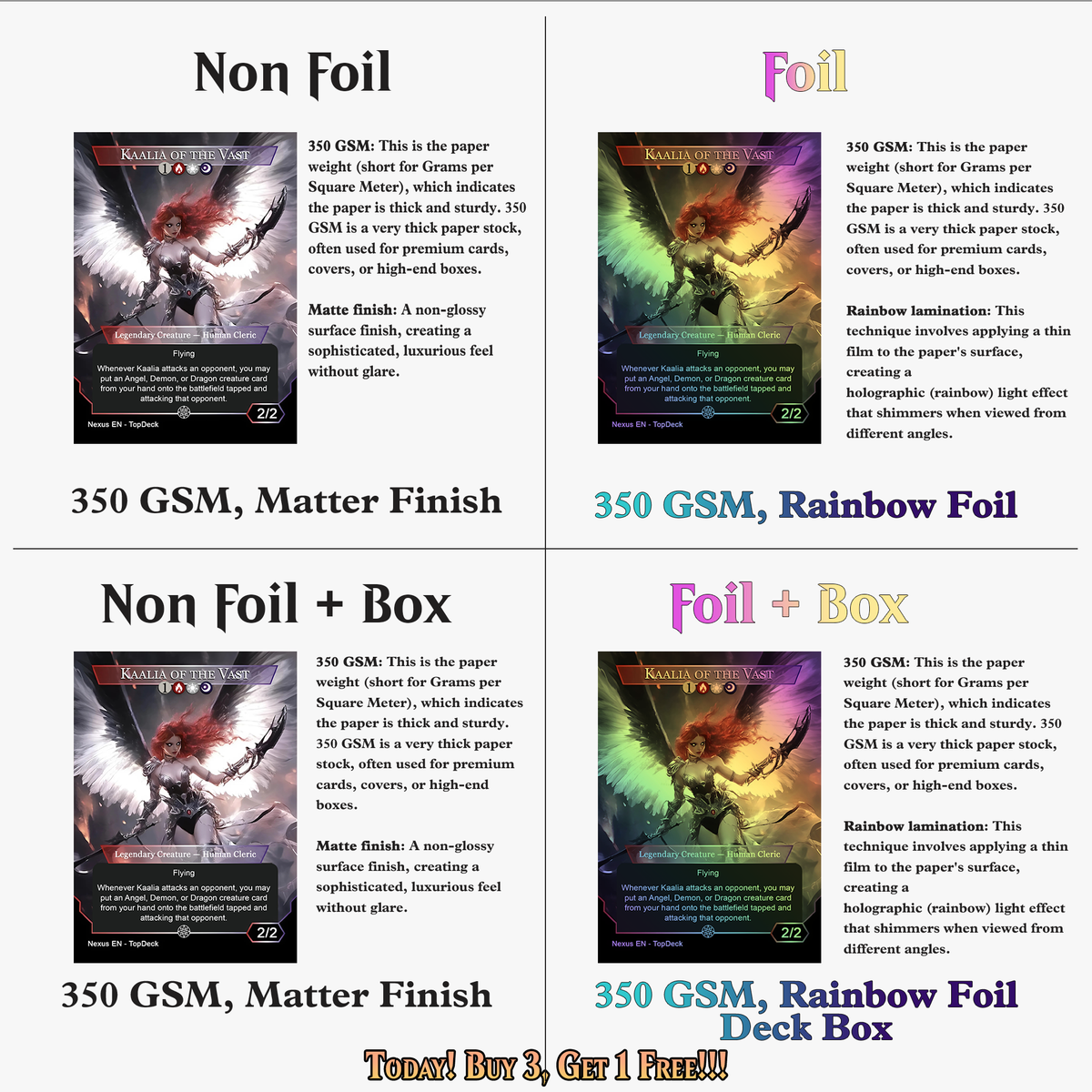 Kaalia of the Vast 2 Commander Deck | 113+ Cards | ProxyTCG