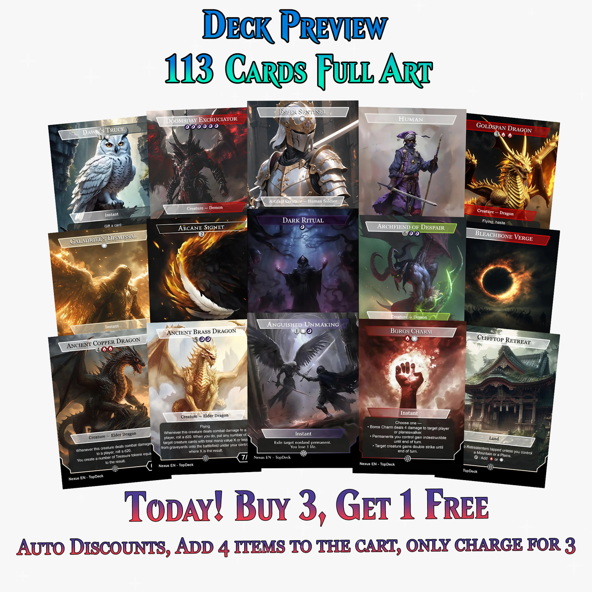 Kaalia of the Vast 2 Commander Deck | 113+ Cards | ProxyTCG