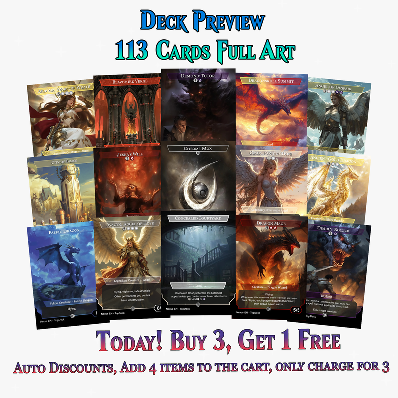 Kaalia of the Vast 2 Commander Deck | 113+ Cards | ProxyTCG