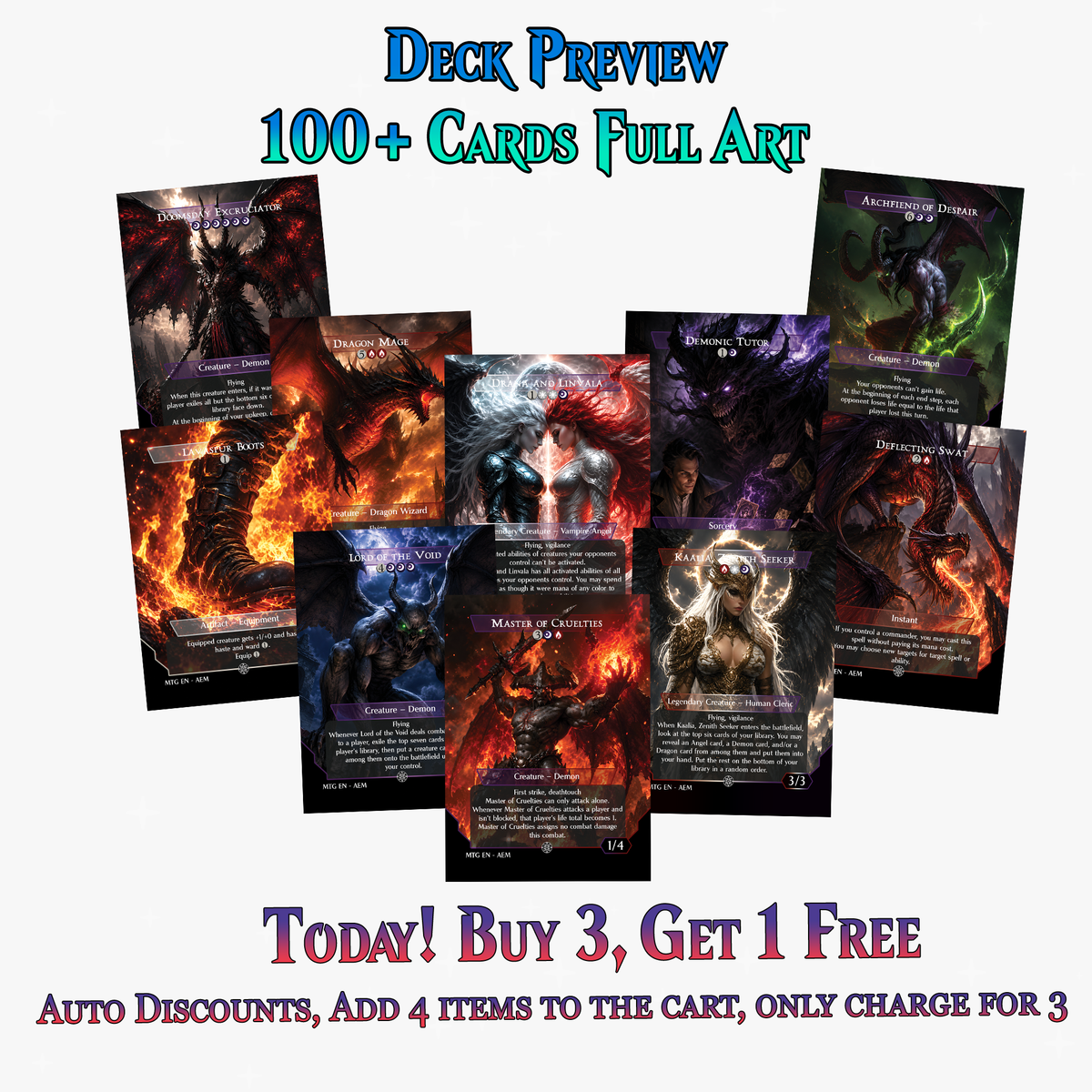 | New | Kaalia of the Vast 2 Commander Deck | 113+ Cards | ProxyTCG