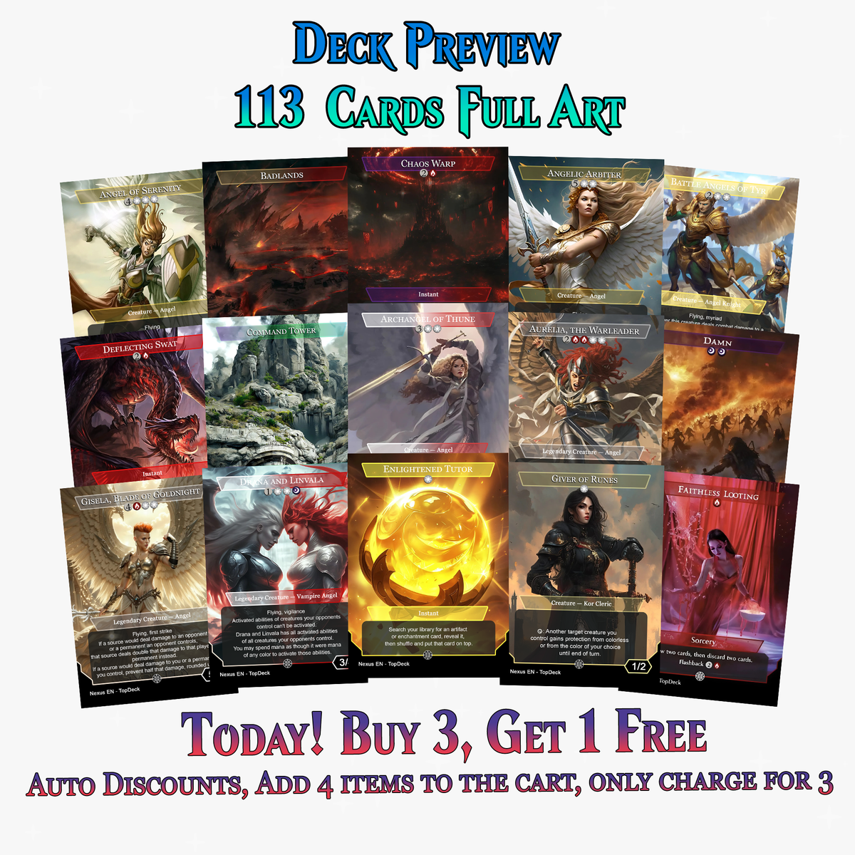 Kaalia of the Vast 2 Commander Deck | 113+ Cards | ProxyTCG