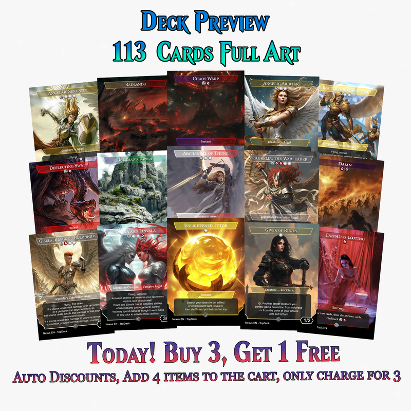 Kaalia of the Vast 2 Commander Deck | 113+ Cards | ProxyTCG