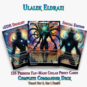 Eldrazi Proxy Deck – Ulalek Abstract MTG Commander | 126+ Cards | ProxyTCG