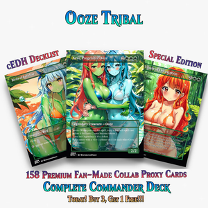 Ooze Tribal Slime Storm Commander Deck | 154+ Cards | ProxyTCG