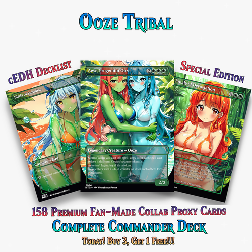 Ooze Tribal Slime Storm Commander Deck | 154+ Cards | ProxyTCG