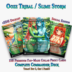 Ooze Tribal Slime Storm Commander Deck | 154+ Cards | ProxyTCG