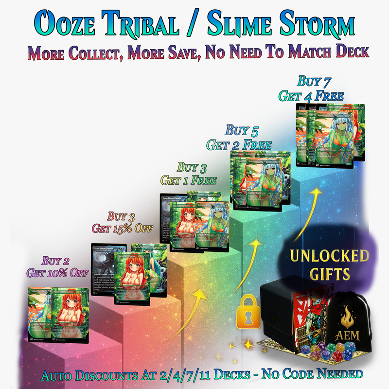 Ooze Tribal Slime Storm Commander Deck | 154+ Cards | ProxyTCG