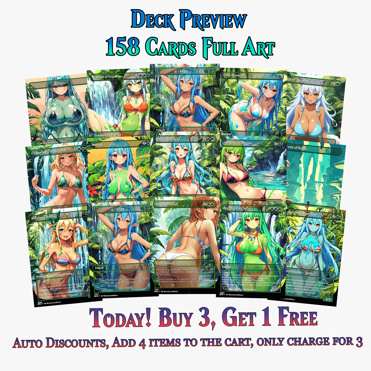 Ooze Tribal Slime Storm Commander Deck | 154+ Cards | ProxyTCG