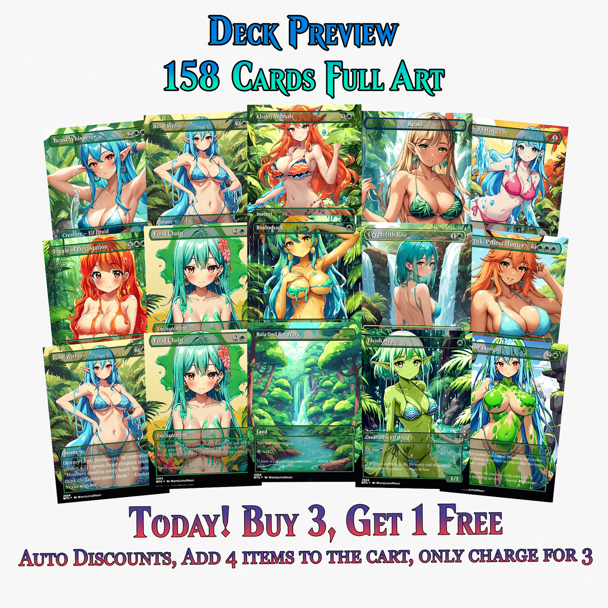 Ooze Tribal Slime Storm Commander Deck | 154+ Cards | ProxyTCG