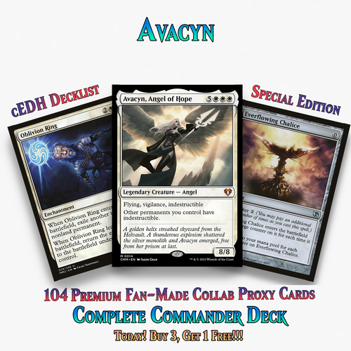 Avacyn Themed Commander Deck | 104+ Cards | ProxyTCG
