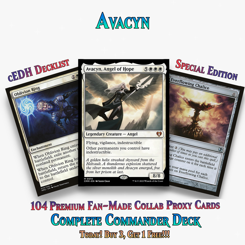 Avacyn Themed Commander Deck | 104+ Cards | ProxyTCG
