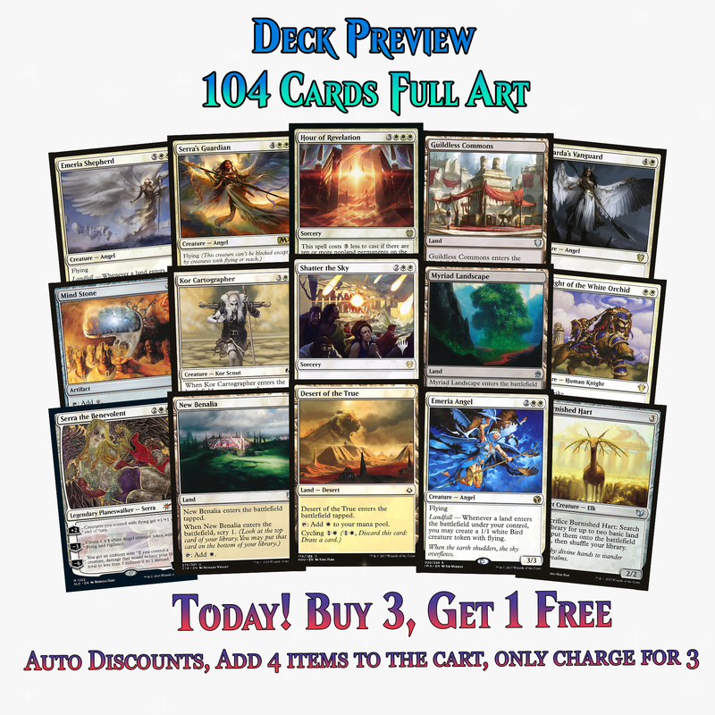 Avacyn Themed Commander Deck | 104+ Cards | ProxyTCG
