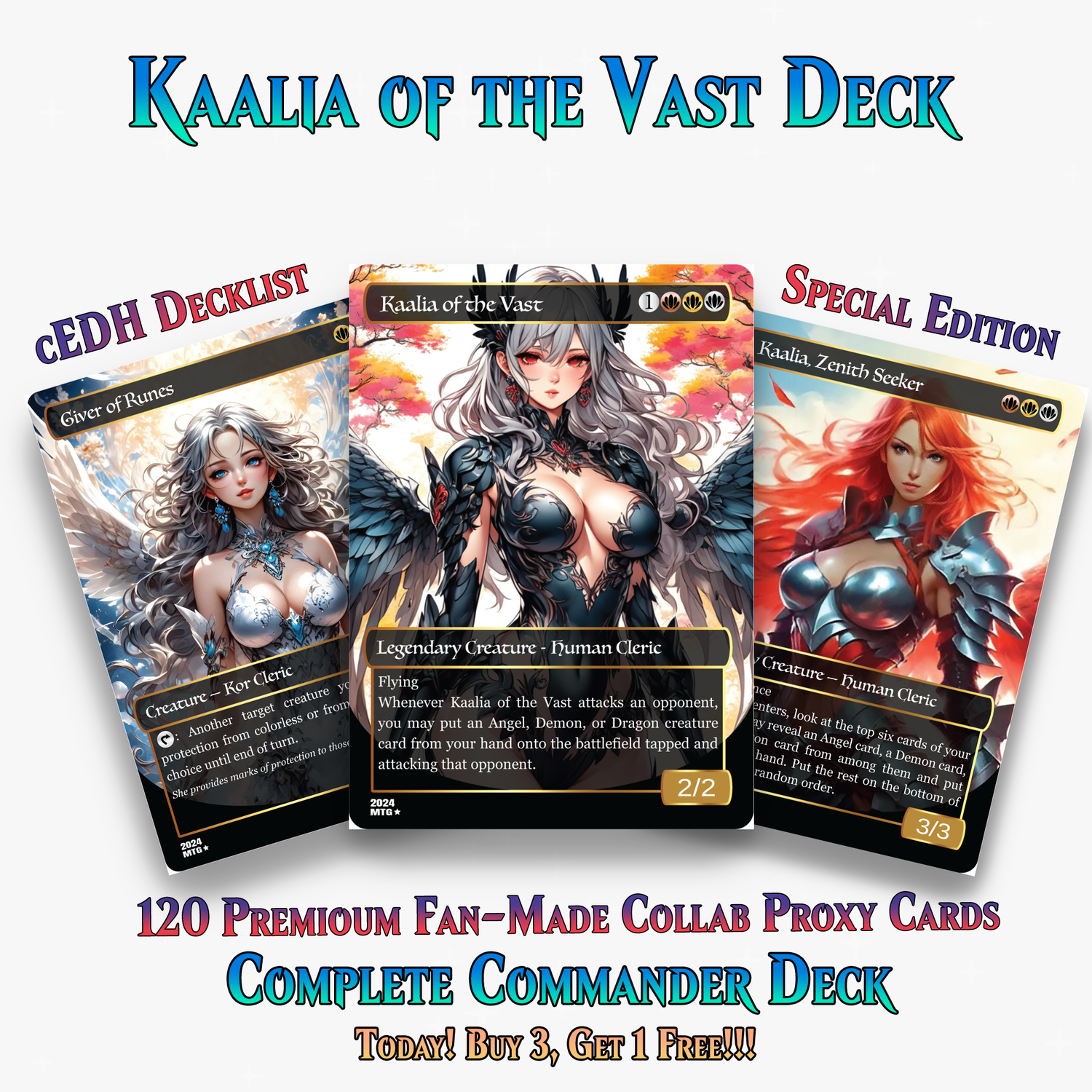 Kaalia of the Vast Commander Deck | 120+ Cards | ProxyTCG