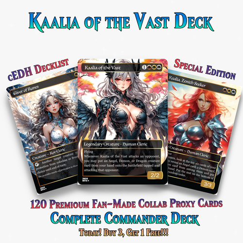 Kaalia of the Vast Commander Deck | 120+ Cards | ProxyTCG