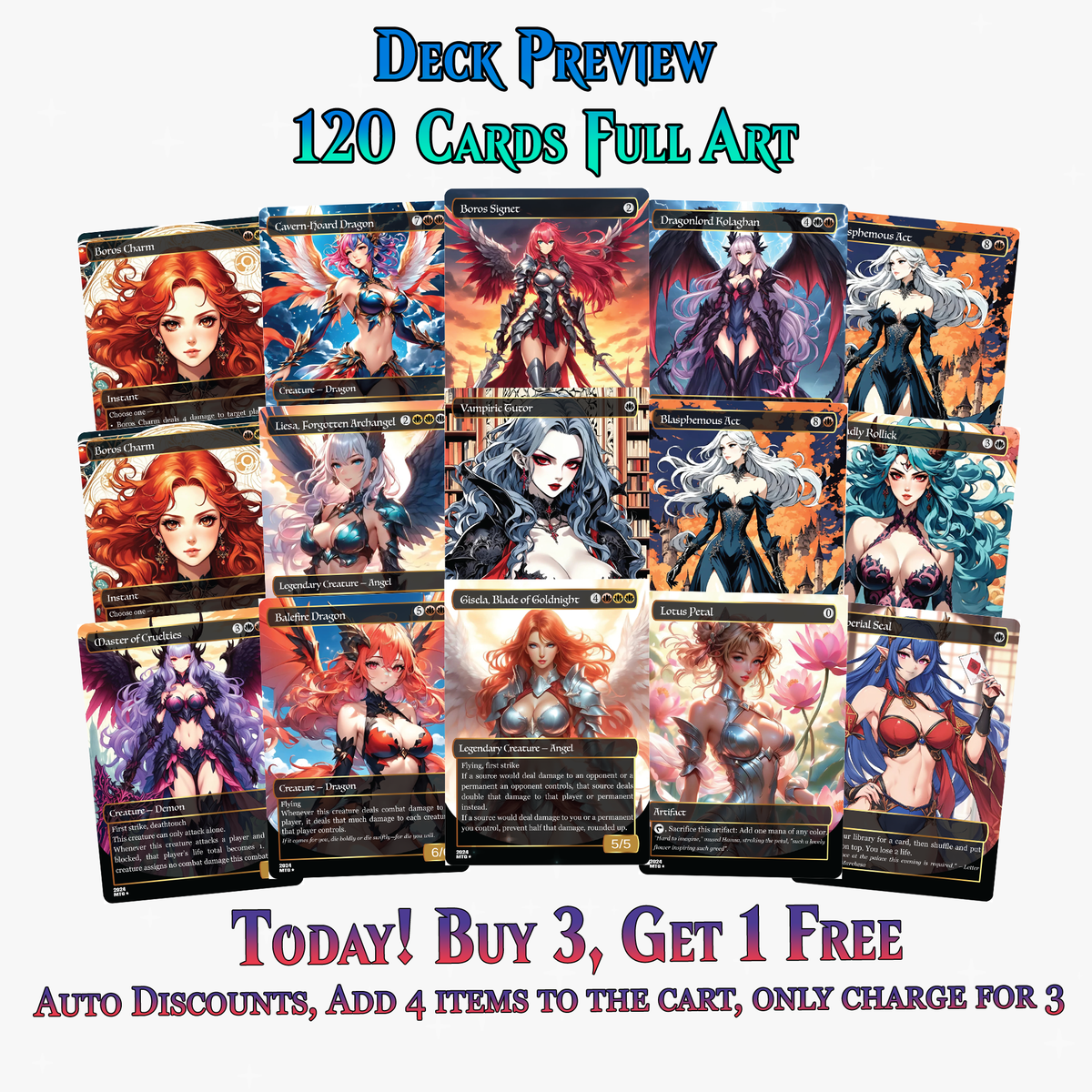 Kaalia of the Vast Commander Deck | 120+ Cards | ProxyTCG