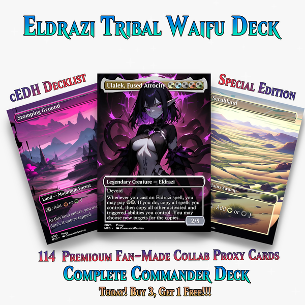 Eldrazi Tribal Commander Deck | 114+ Cards | ProxyTCG
