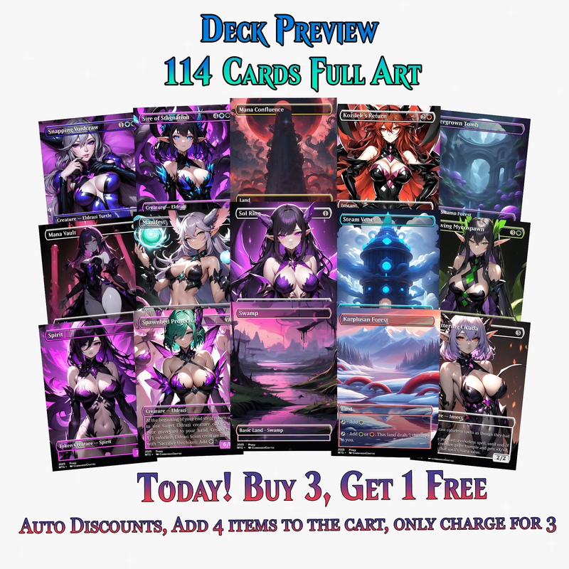 Eldrazi Tribal Commander Deck | 114+ Cards | ProxyTCG