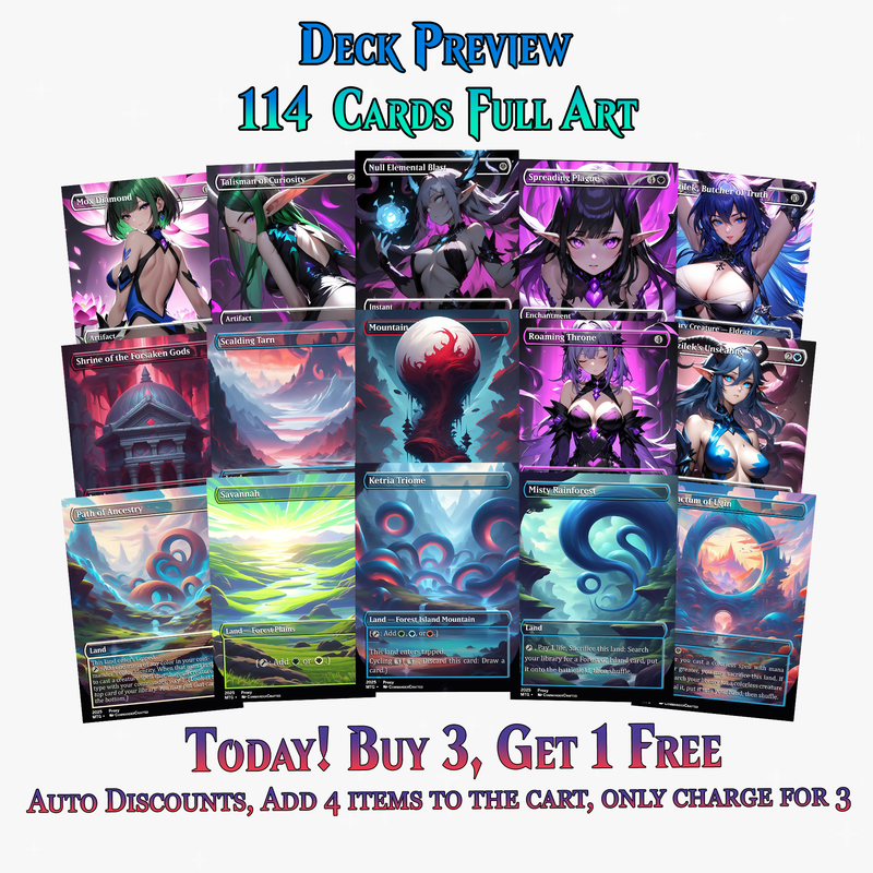 Eldrazi Tribal Commander Deck | 114+ Cards | ProxyTCG