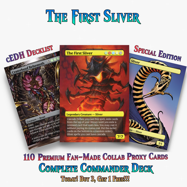 The First Sliver Custom Commander Deck | 115+ Cards | ProxyTCG