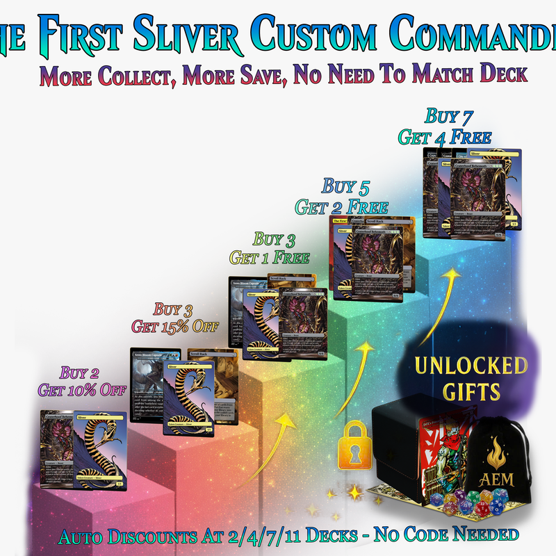 The First Sliver Custom Commander Deck | 115+ Cards | ProxyTCG