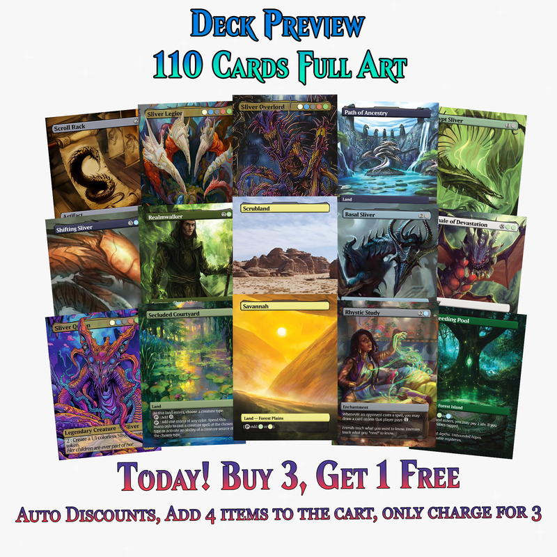 The First Sliver Custom Commander Deck | 115+ Cards | ProxyTCG