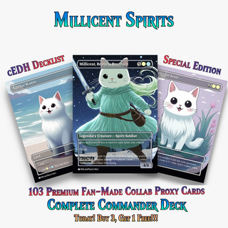 Millicent Spirit Cat Tribal Commander Deck | 103+ Cards | ProxyTCG